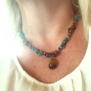 Necklace, bracelet, earring set